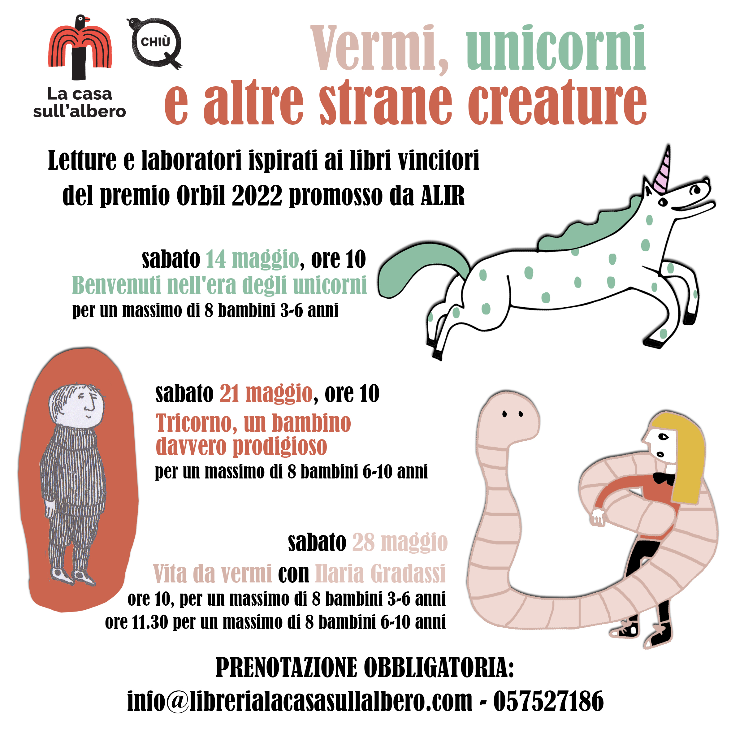 Vermi, unicorni ed altre strane creature