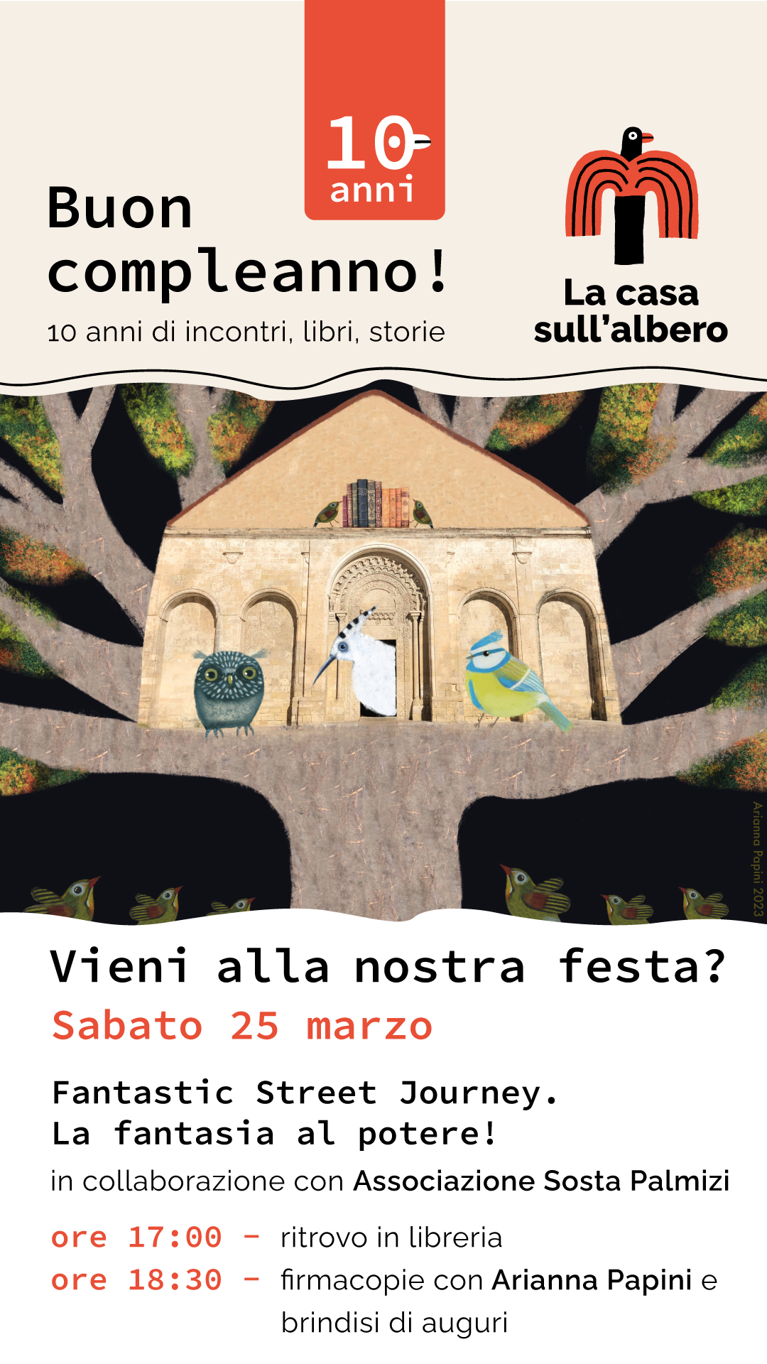 Buon compleanno! 10 anni di incontri, libri e storie